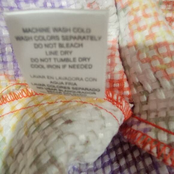 Danny and Nicole Dress Multicolor Floral Womens 18 Colorful Vacation Summer - Picture 11 of 12